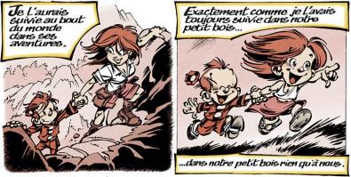 Petit spirou love