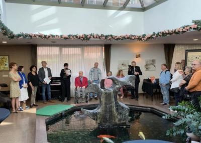 Presentation de cet hommage a dino attanasio pour ses 99 ans