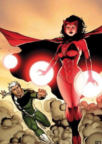 Scarlet Witch and Quicksilver