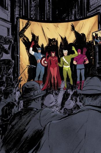 Scarlet witch et quicksilver entrant dans l equipe des avengers