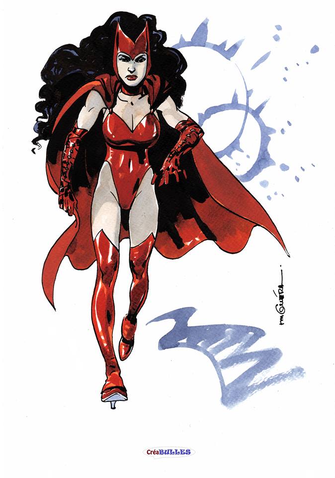 Ex-Libris RM GUERA Scarlet Witch