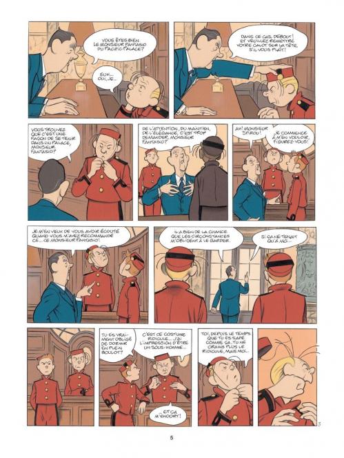 Spirou de christian durieux planche suite 1