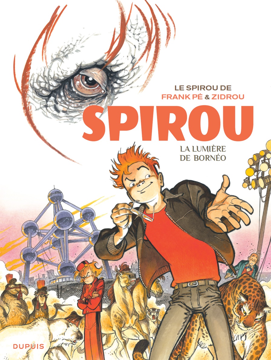 Spirou de frank pe et zidrou la lumiere de borneo