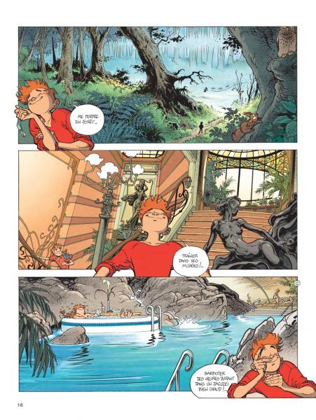 Spirou de frank pe et zidrou planche 16