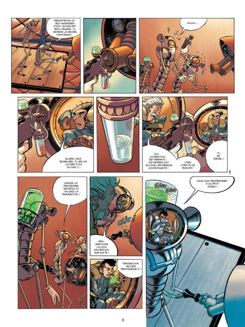 Spirou de lebeault et filippi fondation z planche suite