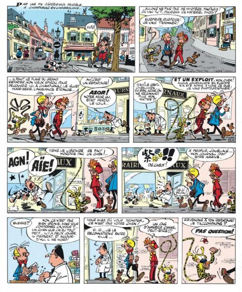 Spirou et les petits formats planche autre 2