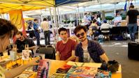 Stands sur la place van menen