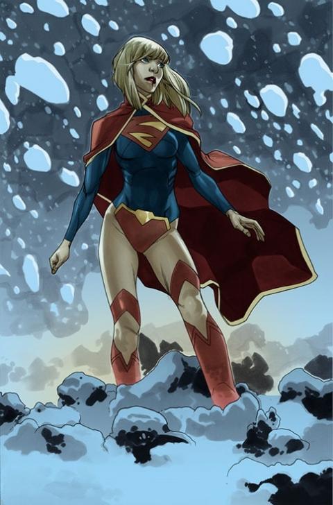 Supergirl 1 splash