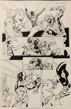 Teen titans avec blue beetle