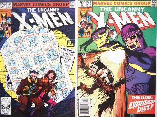 Uncanny x men 141 et 142