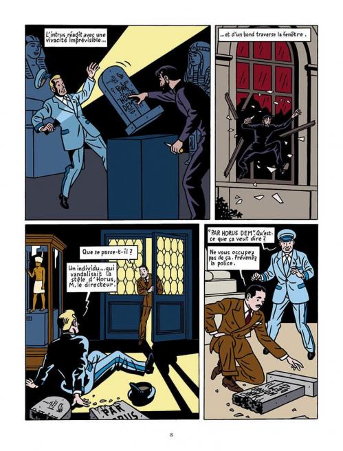 Une aventure de blake et mortimer a new york planche