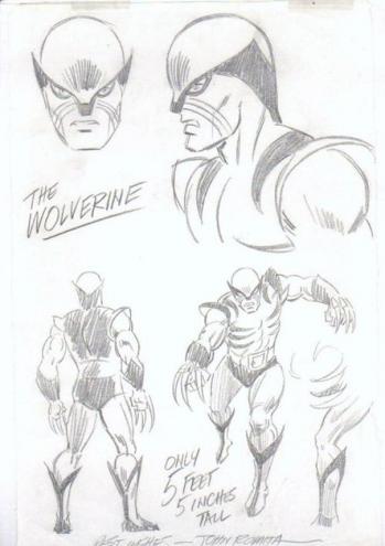 Wolverine imagine par john romita sr