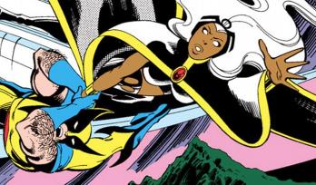Wolverine with storm