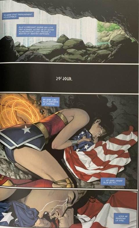 Wonder woman hors la loi 3 planche traumatisme wonder woman