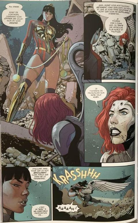 Wonder woman hors la loi 3 planche yara