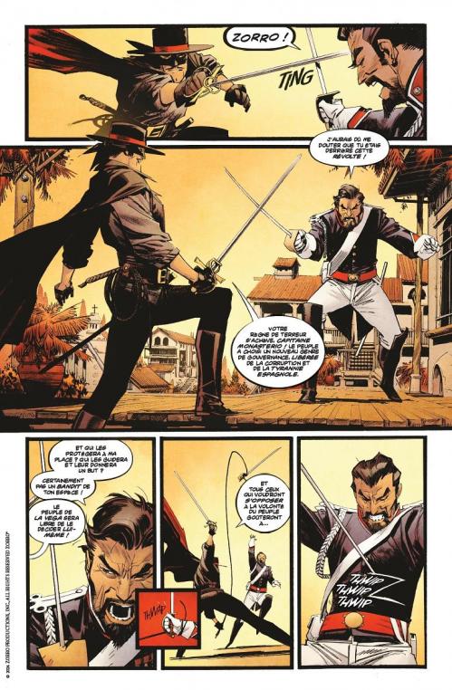 Zorro d entre les morts planche 1